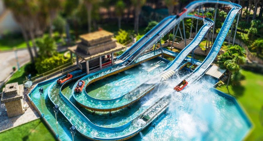 Zaragoza Amusement Park, Spain